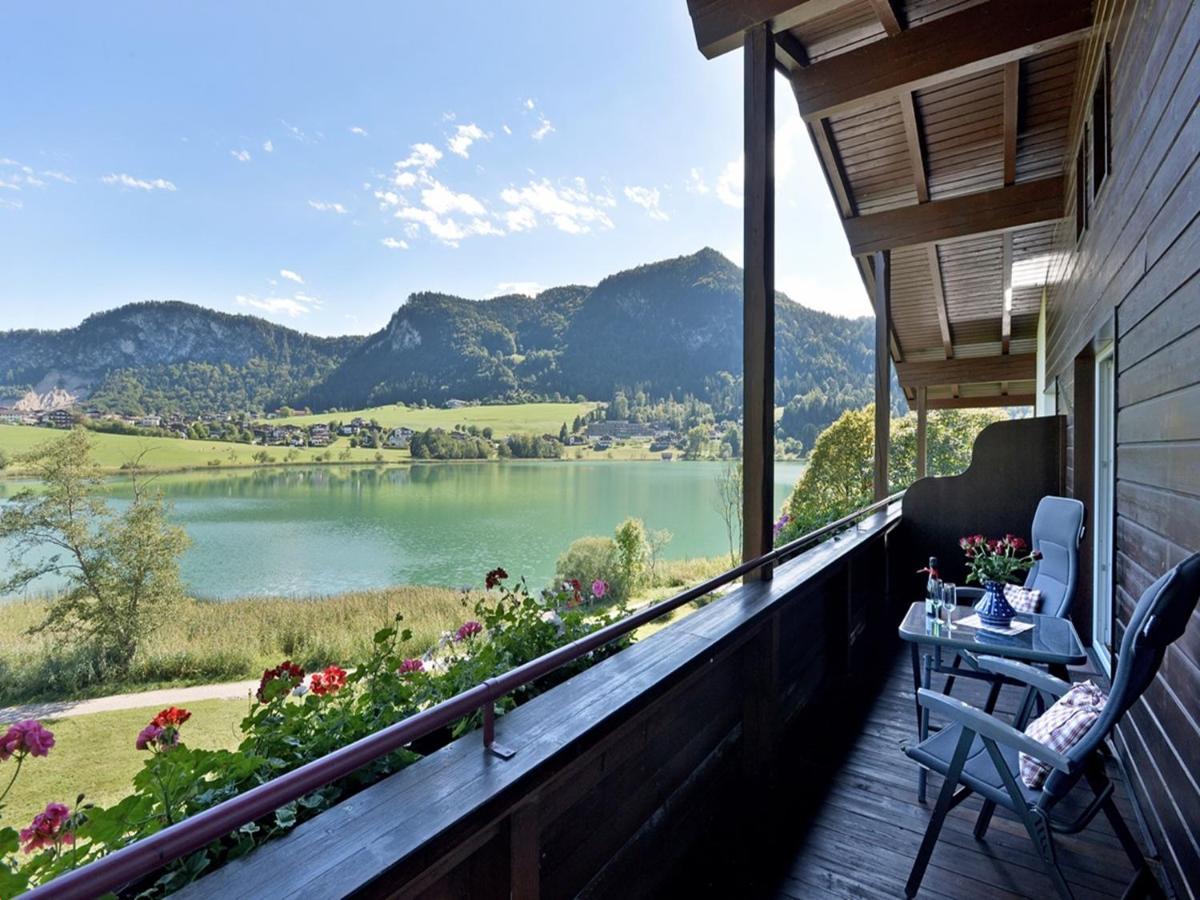 Rosenhof Am See Ferienwohnung Seerosensuite Thiersee Dış mekan fotoğraf